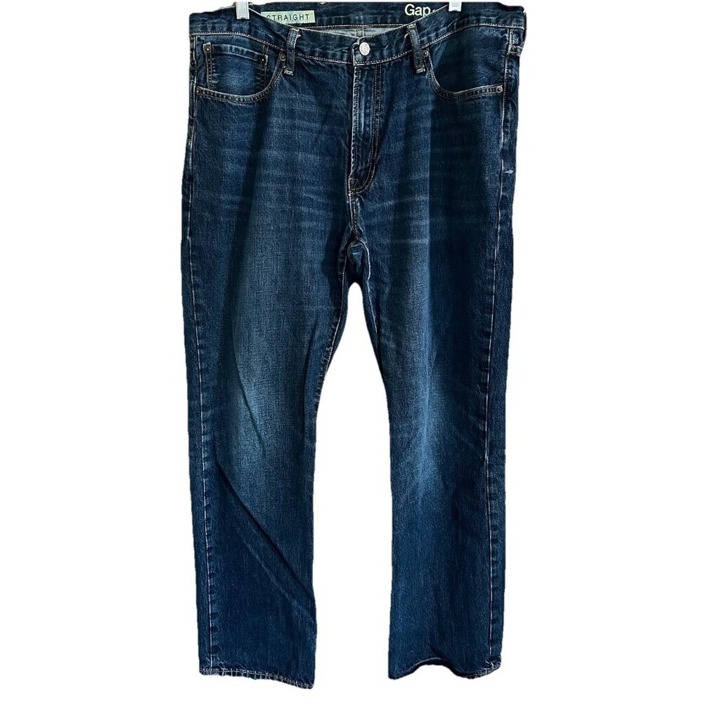 Men's Gap 1969 Straight Jeans 36 X 32 Measures 37 x 31 100% Cotton
